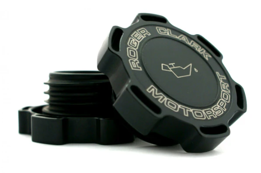 RCM Black Billet Oil Filler Cap