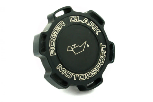 RCM Black Billet Oil Filler Cap