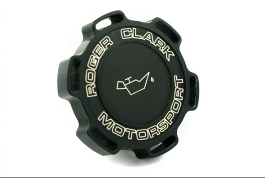 RCM Black Billet Oil Filler Cap