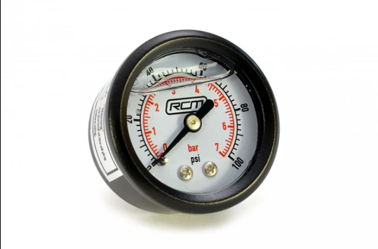 RCM Fuel Pressure Gauge for RCM Fuel Pressure Regulator