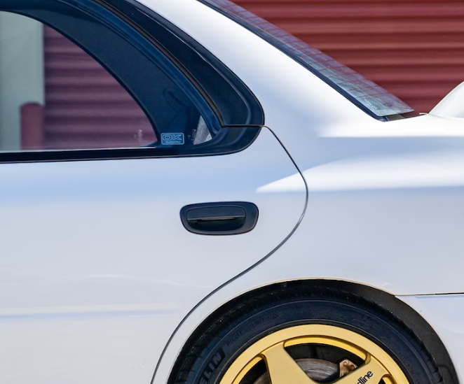 OK Paint Check Approval Reverse Sticker For Subaru Impreza 92-00