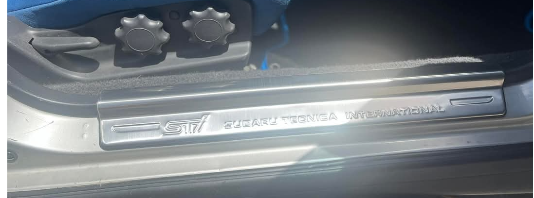 Sill Covers Scuff Plates For Subaru Impreza 92-00 GC8 GF8