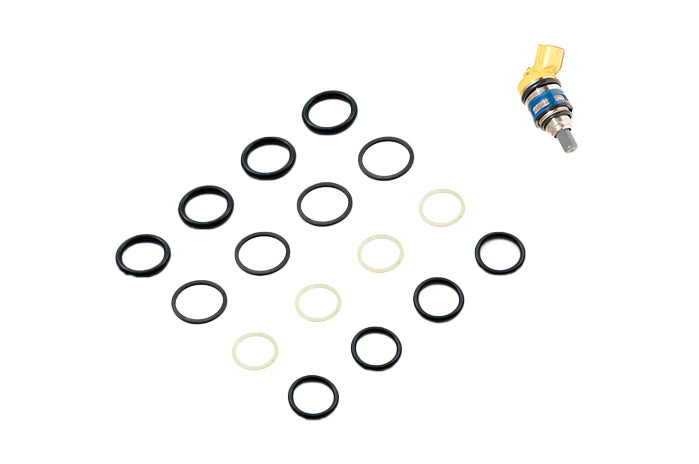 Subaru Impreza 97-98 V3-V4 GC8 GF8 GM8 WRX STI 22B Side Feed Fuel Injector Seal Kit