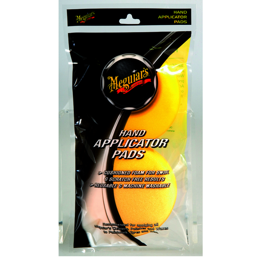 Meguiar's Hand Applicator Pads Twin Pack Meguiar's Hand Applicator Pads Twin Pack