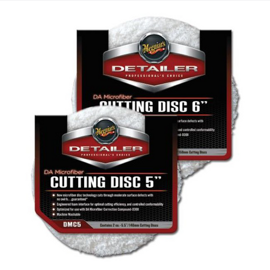 Meguiar's Da Microfibre Cutting Disc 6in. 2 Pack