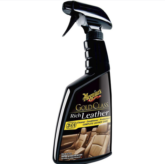 Meguiar's Gold Class Rich Leather 3-In-1 Leather Treatment 450ml