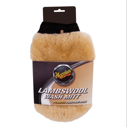 Meguiar's Lambswool Wash Mitt & Bug Remover