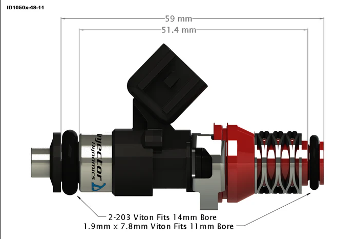 RCM 1700cc Uprated Injector Kit For Subaru Impreza GDA/B/GG For Subaru Impreza