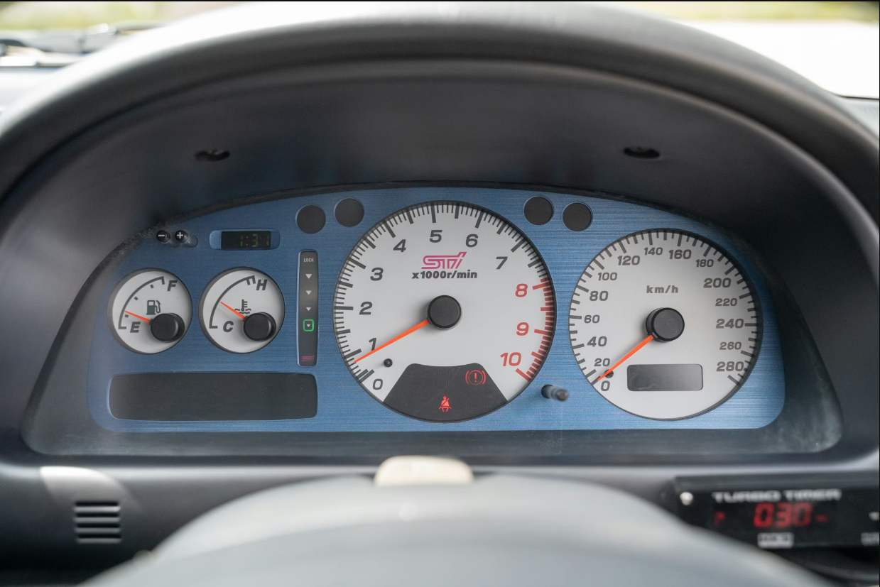 Replica Speedometer Window Plate / Bezel / Fascia For Subaru Impreza 97-00 GC8 GF8 GM8 OEM P/N 85029FA600 85029FA580