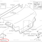 Subaru Impreza 92-21 Gc8 GM8 GD Bolt Boot Lid Hinge 901250021