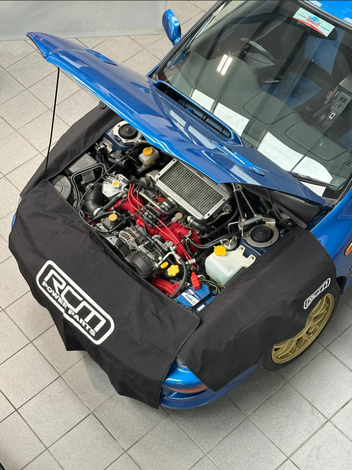 RCM Subaru Engine Bay Service Apron Set