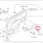 Subaru Impreza 92-00 GC8 GF8 Tapping Screw Door Card 047106160