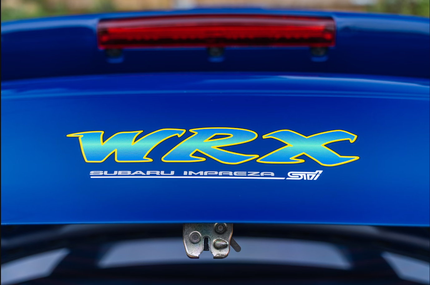 Genuine Subaru Impreza WRX STI GC8 Tailgate Sticker ST99800ST430