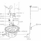 Subaru Bolt Oil Pick Up Pipe / Timing Belt Guide 800706800