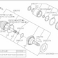 Subaru Impreza 92-03 GC8 GF8 GM8 GD Front / Rear Inner CV Shaft Boot 28023AA011 / 28423FE000