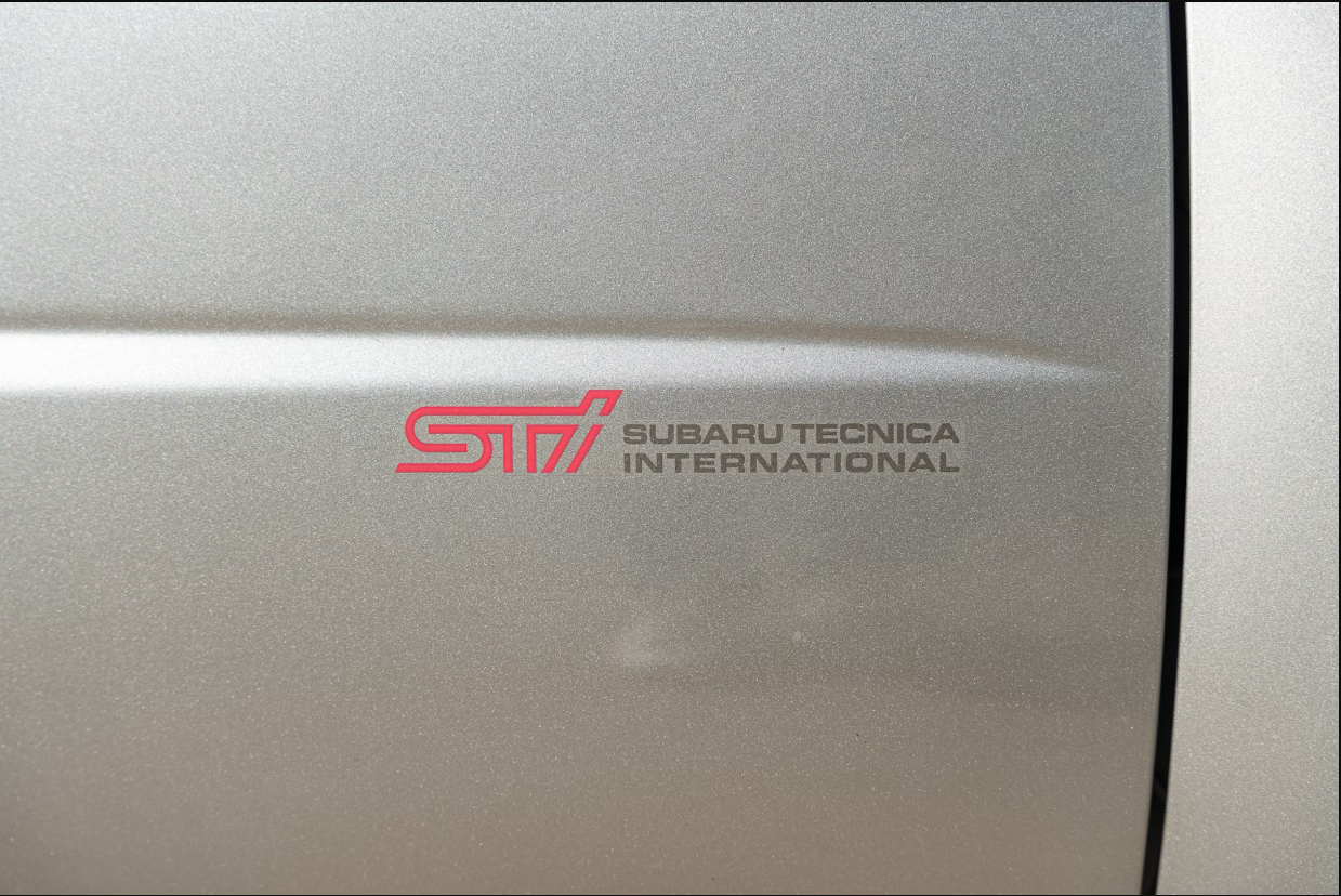 Replica STI Door Sticker For Subaru Impreza