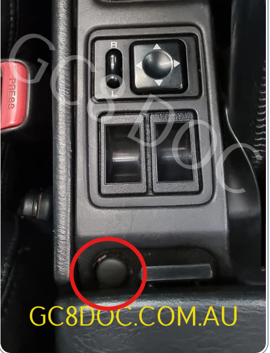 Subaru Impreza 97-00 GC8 GF8 GM8 Replica Screw Cap Center Console OEM P/N 92080FC010OE