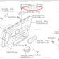 Subaru Impreza 92-97 GC8 GF8 GM8 Screw Door Handle 045005163 / 904500025