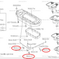 Subaru Impreza 96-07 GC8 GF8 GM8 GD STI Type R / RA / 22B Clamp Intercooler Water Spray Hose 86617FA060