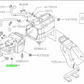 Subaru Impreza 92-00 GC8 GF8 GM8 A/C Bulkhead Grommet 73530FA010