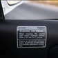 Replica Cooldown Sticker Label OEM P/N 91531AA980 For Subaru Impreza 92-00 GC8 GF8