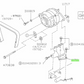 Subaru Impreza 92-00 Alternator Bracket 11711AA090