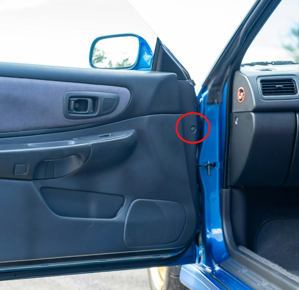 Subaru Impreza 98-00 GM8 WRX STI 22B Door Card Clip  94214FA100OE