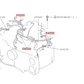 Subaru Engine Harness Band Clip 24226KA000