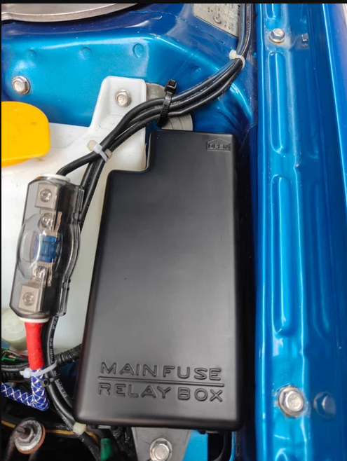 Subaru Impreza 92-97 GC8 Engine Bay Fuse Box Cover OEM P/N 82243AC000