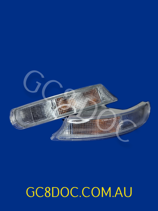 Clear Front Indicators For Subaru Impreza GC8 GF8 92-98