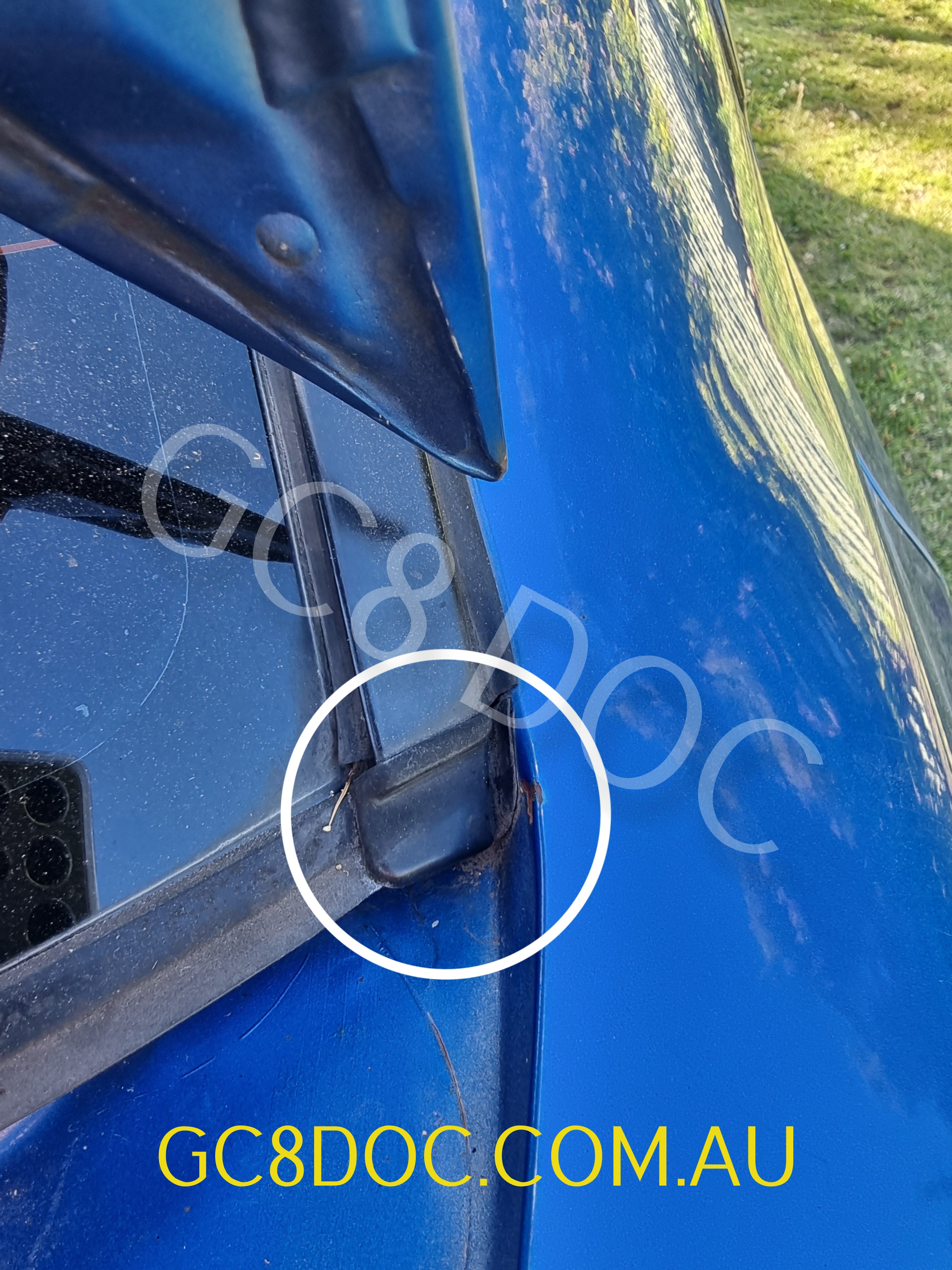 Subaru Impreza GC8 92-00 Rear End Caps RH+LH 91014FA050+91014FA040 Sed ...