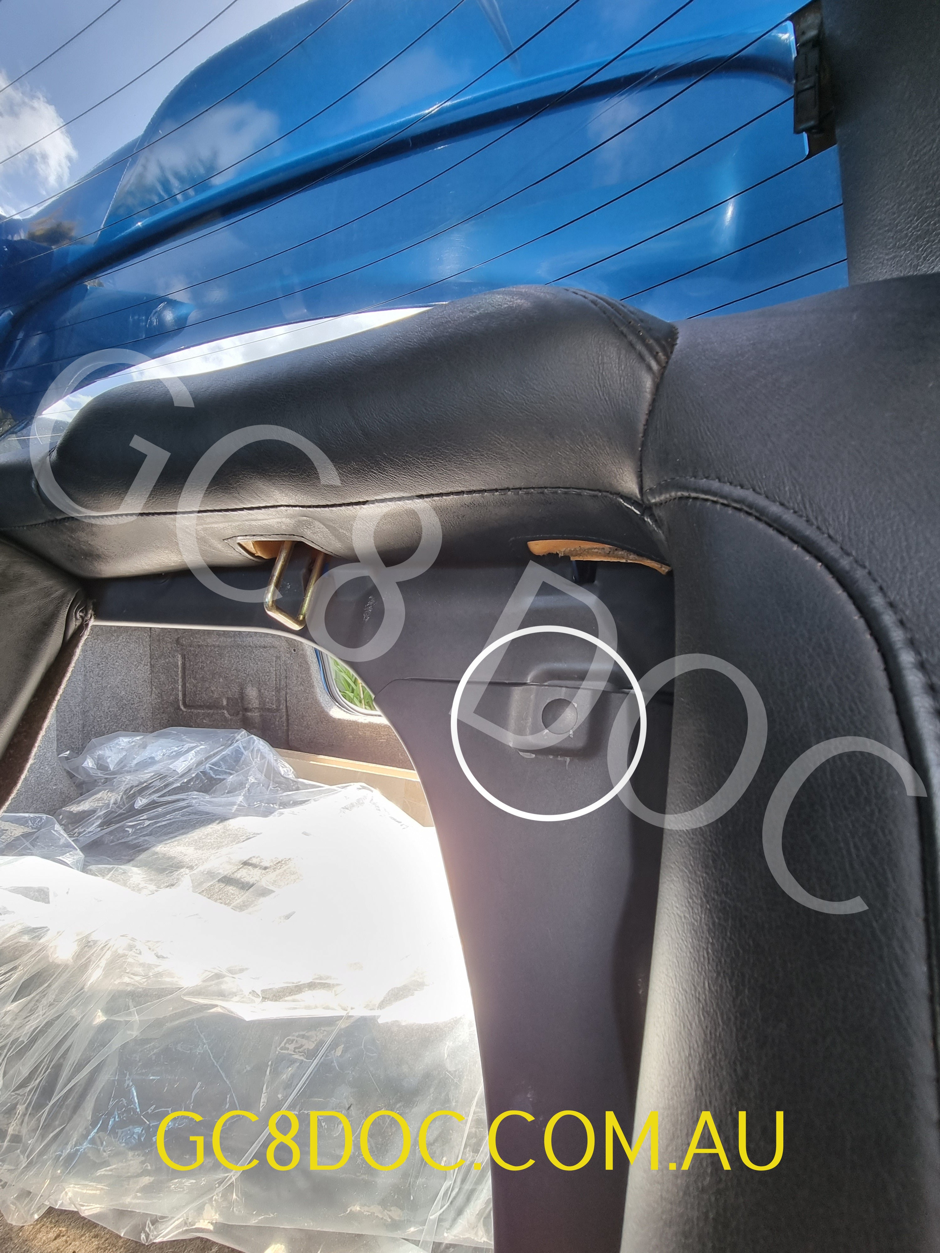 Subaru Impreza 92-00 GC8 GM8 Clip Rear Bulkhead 94518AC100MA – GC8 DOC