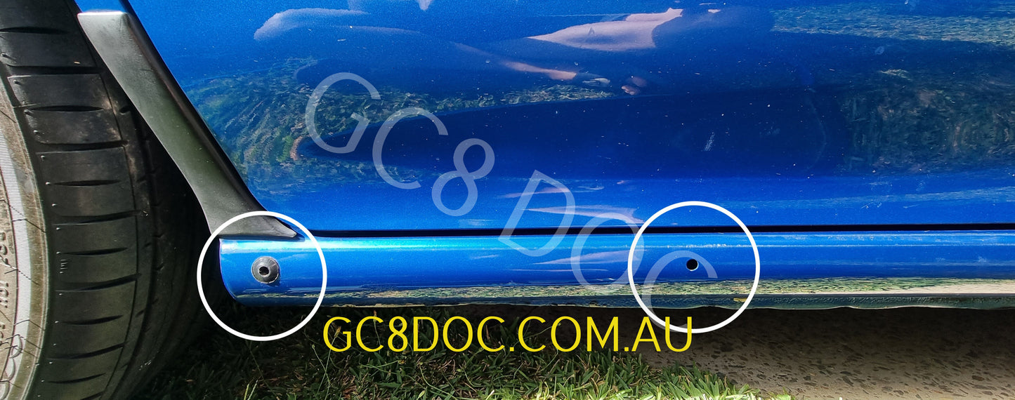 Subaru Impreza GC8/GF8 92-00 Clips Side Skirts  91167AA000