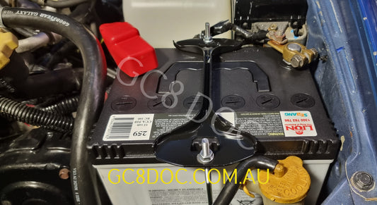 Subaru Impreza GC8/GF8 92-00 Battery Holding Kit 82122AA011 82182AA040