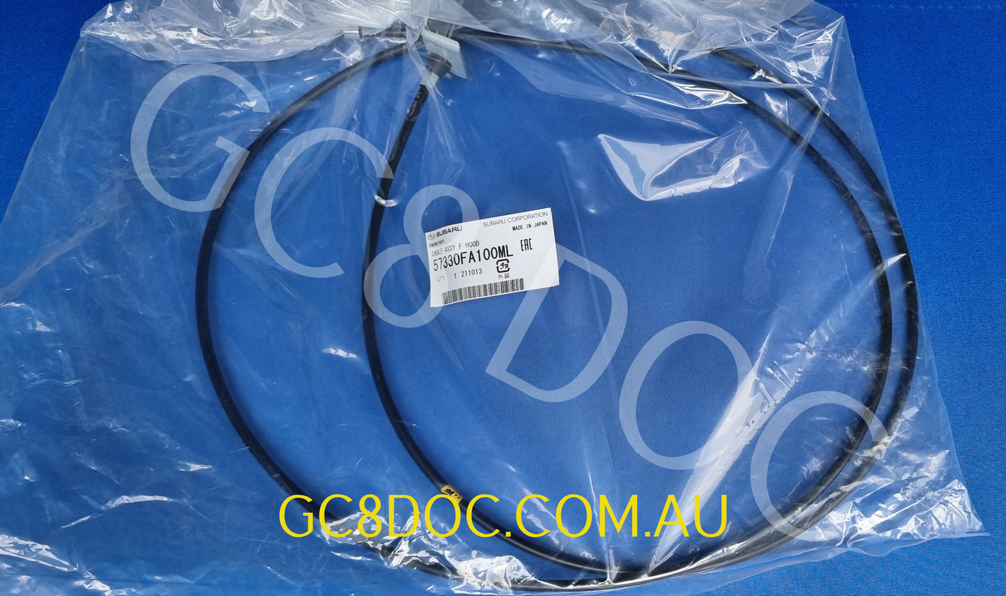 Subaru Impreza GC8/GF8 92-07 Bonnet Release Cable 57330FA100ML