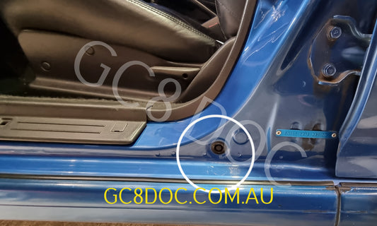 Subaru Impreza GC8/GF8 92-00 Plug PAI 15 Side Sill 909410024