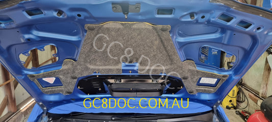 Subaru Impreza 96-00 GC8 GF8 GM8 Bonnet Insulation 90815FA240 + Clips