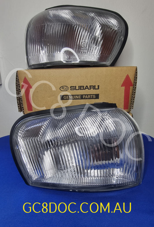 Subaru Impreza 92-00 GC8 GM8 GF8 Parking Lights Assembly LH+RH 84451FA020 84451FA030