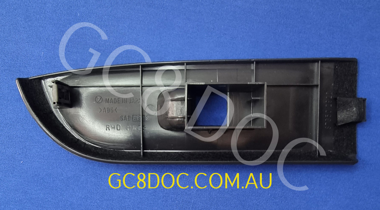 Subaru Impreza 98-00 GC8 GF8 Windows Switch Panel Trim Front Passenger Side 83082FA040OE