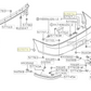Subaru Impreza 92-07 GC8 GF8 GM8 Front Bumper Clips 81910TA100